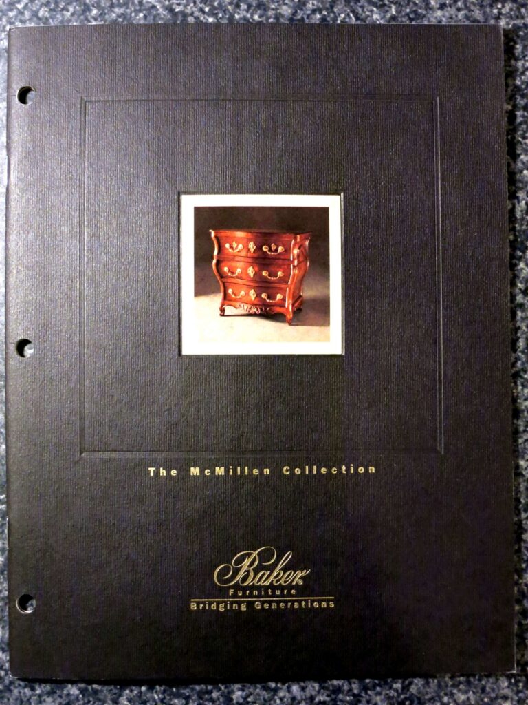 Cover of The Baker McMillen Collection Catalog