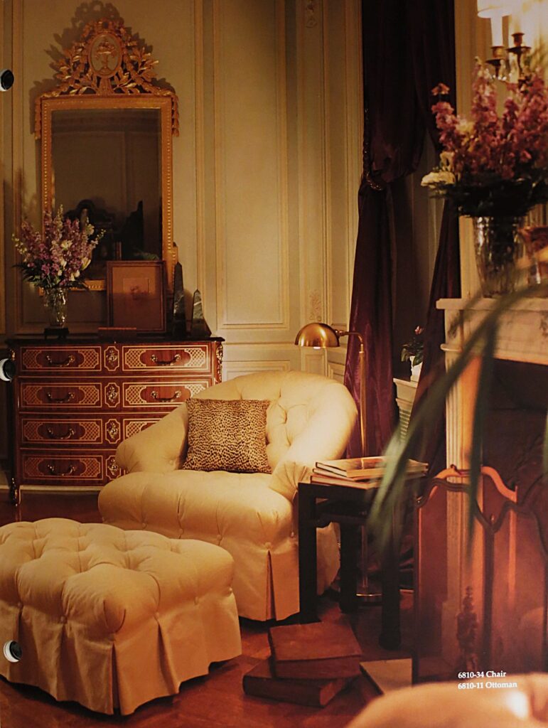 Steve Adamko is The ONLY Michigan Interior Designer that has his work published in the Baker Furniture Catalog titled the McMillen Collection. 