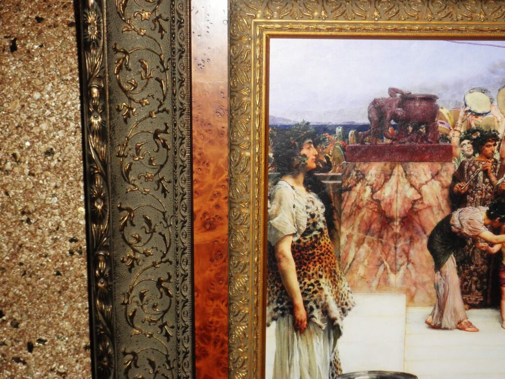 Custom Picture Framing Detail