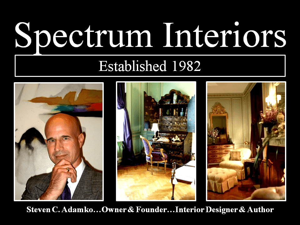 Method, Methods, and Methodologies of Interior Designer Steven C Adamko